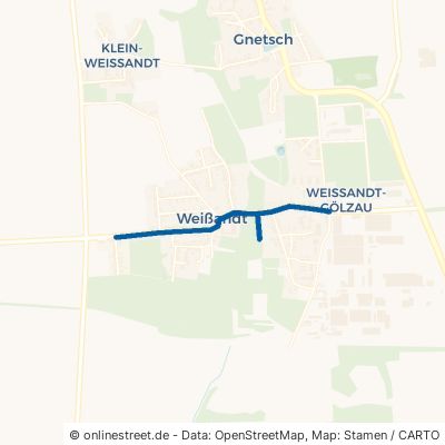 Hauptstraße Weißandt-Gölzau Kleinwülknitz 