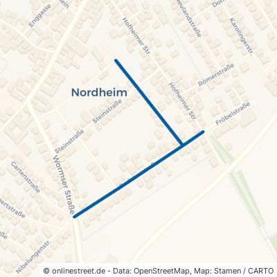 Sudetenstraße Biblis Nordheim 