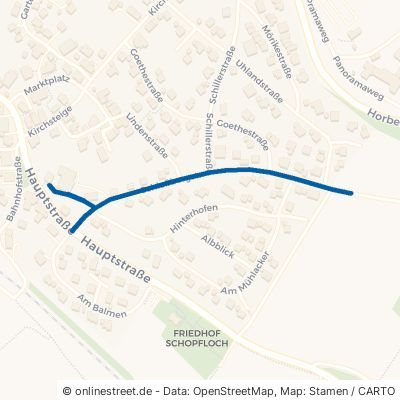 Schloßbergstraße Schopfloch 