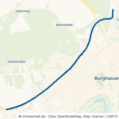 Burgkirchener Straße Burghausen 
