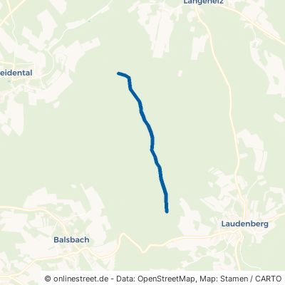 Alter Feldweg Limbach Laudenberg 