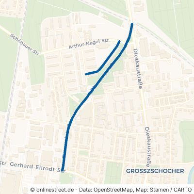 Bismarckstraße 04249 Leipzig Großzschocher Südwest