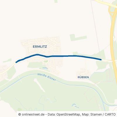 Schkeuditzer Straße Schkopau Ermlitz 