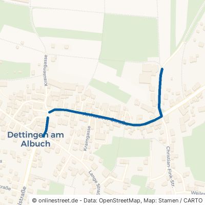 Anhauser Straße Gerstetten Dettingen 