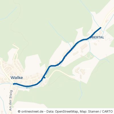 Schwarzwaldstraße Oberwolfach Walke 