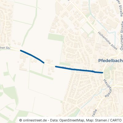Windischenbacher Straße Pfedelbach 