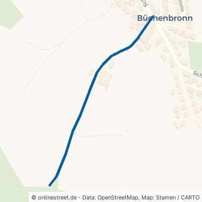 Esslinger Weg Ebersbach an der Fils Büchenbronn 