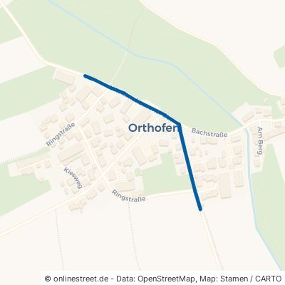 Wiedenzhausener Straße Sulzemoos Orthofen 