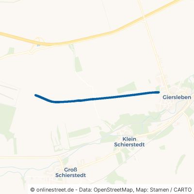 Hohlweg Aschersleben Klein Schierstedt 