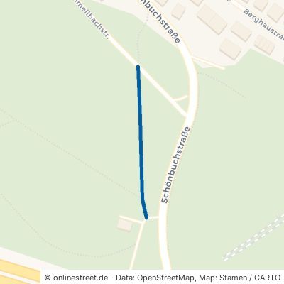 Schönbuchweg Stuttgart Vaihingen 