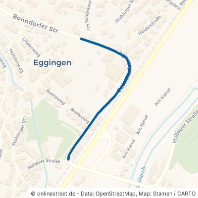 Bahnhofstraße Eggingen Untereggingen 