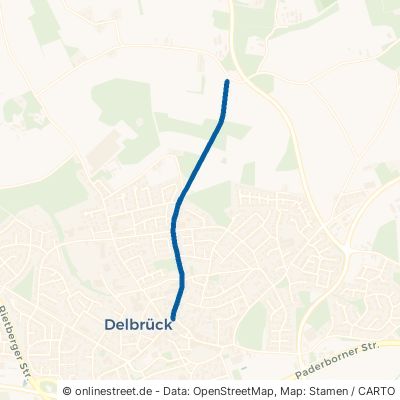 Lipplinger Straße Delbrück 