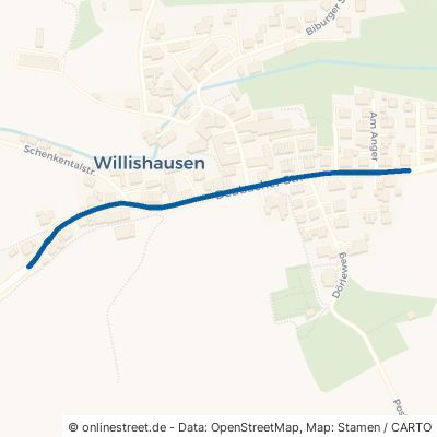 Deubacher Straße Diedorf Willishausen 