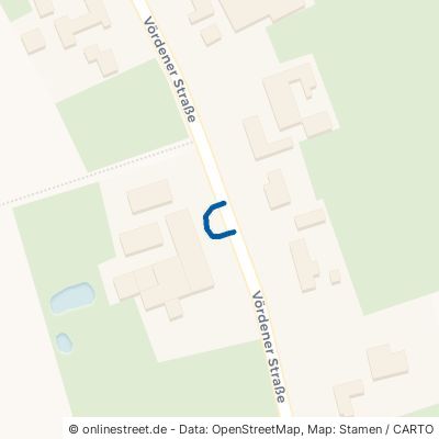 Parkplatzzufahrt Ostercappeln Vennermoor 