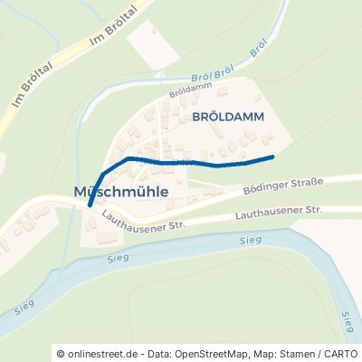 Müschmühlestraße Hennef (Sieg) Allner 