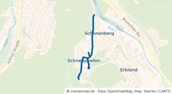 Schneppsiefenstraße Gummersbach Schönenberg 