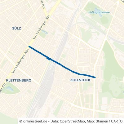 Gottesweg Köln Zollstock 