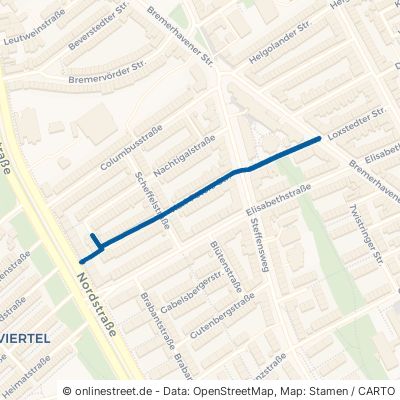 Karl-Peters-Straße 28217 Bremen Steffensweg Walle