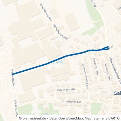 Reinhold-Würth-Straße Künzelsau Gaisbach 