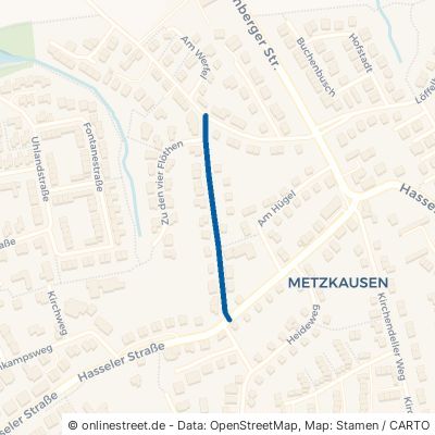 Weiermannsbuschweg Mettmann Metzkausen 