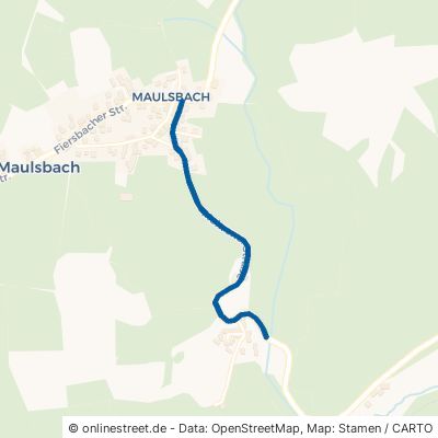 Mehrener Straße Hirz-Maulsbach 
