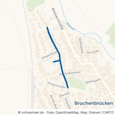 Haingrabenweg Friedberg (Hessen) Bruchenbrücken 