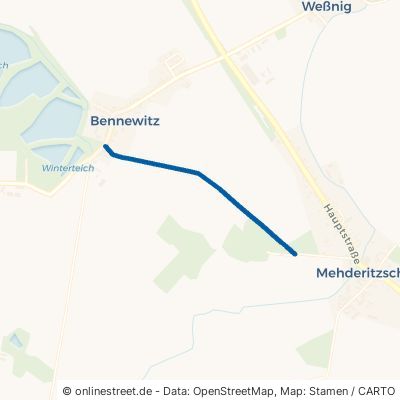 Mehderitzscher Weg Torgau Bennewitz 