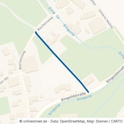 Kapellenweg Langerringen Schwabmühlhausen 