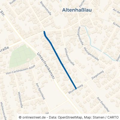 Sandstraße Linsengericht Altenhaßlau 