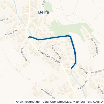 Mühlwiesenweg Alsfeld Berfa 