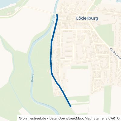 Drachenschwanzstraße Staßfurt Löderburg 