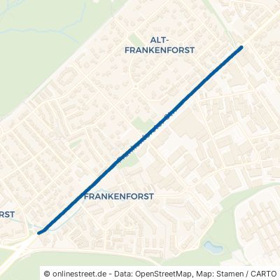 Frankenforster Straße Bergisch Gladbach Lustheide 
