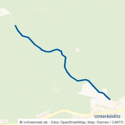 Dreipfennigsweg Königsee Unterköditz 