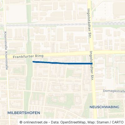 Schmalkaldener Straße München Milbertshofen-Am Hart 
