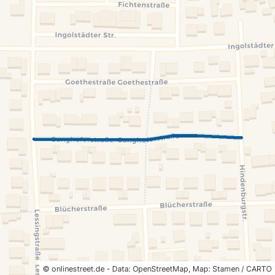 Ganghoferstraße Baar-Ebenhausen Baar 
