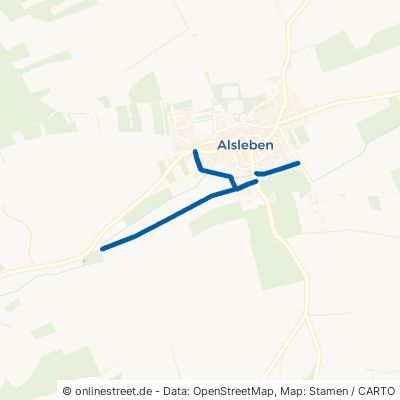 Saaleweg Trappstadt Alsleben 