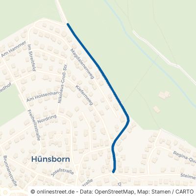 Wallfahrtsstraße Wenden Hünsborn 