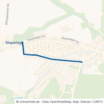 Eschenbredestraße Lage Hörste 