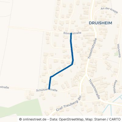 Hohenzollernweg Mertingen Druisheim 