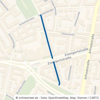 Kortumstraße 45130 Essen Rüttenscheid Stadtbezirke III