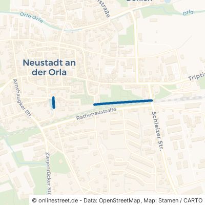 Promenadenweg Neustadt an der Orla Neustadt 