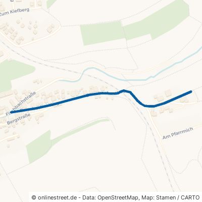 Bermbacher Weg Steinbach-Hallenberg Viernau 