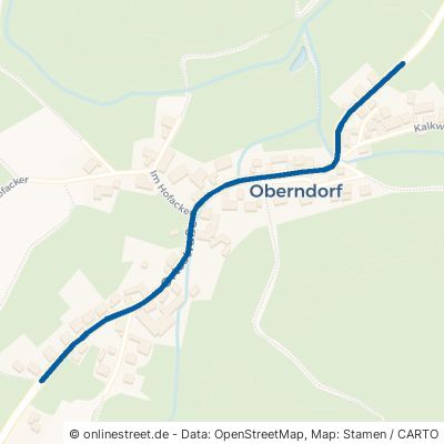 Ortsstraße Wetter Oberndorf 