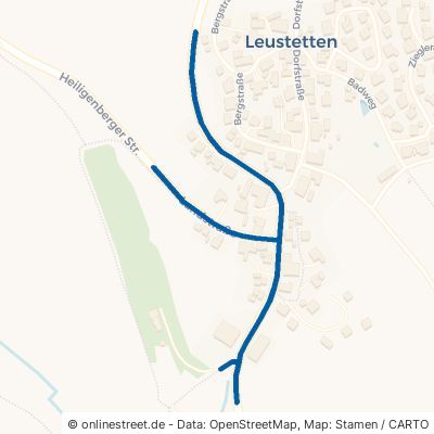 Landstraße Frickingen Leustetten Leustetten
