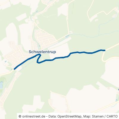 Sternberger Straße Dörentrup Schwelentrup 