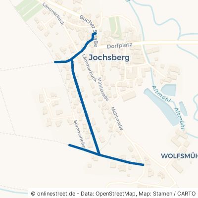 Höhenweg Leutershausen Jochsberg 