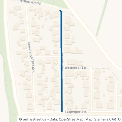 Görlitzer Straße Felsberg Niedervorschütz 
