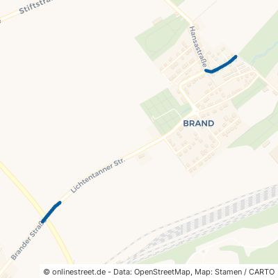 Brander Straße Zwickau Brand 