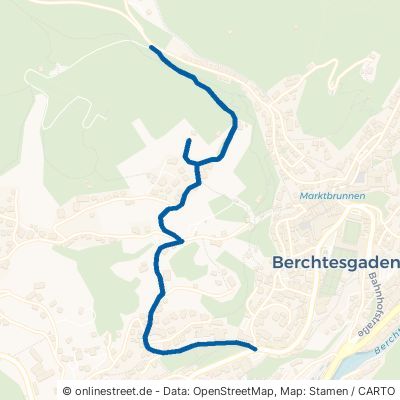 Kälbersteinstraße Berchtesgaden 