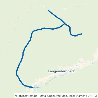 Tötschenweg Langenorla Langendembach 
